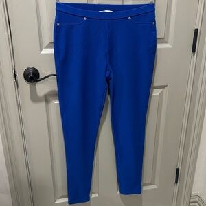 Michael Kors Women's Royal Blue Leggings EUC Sz M